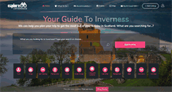 Desktop Screenshot of explore-inverness.com