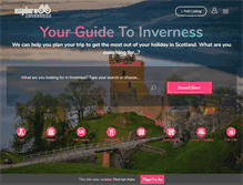 Tablet Screenshot of explore-inverness.com